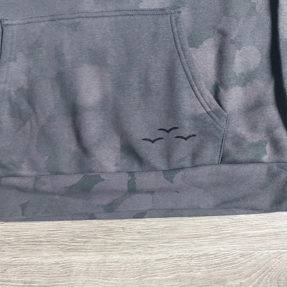 Lazy Pants black camo sweatshirt hoodie + sweat pant set. Sweatsuits Medium M - Picture 10 of 12